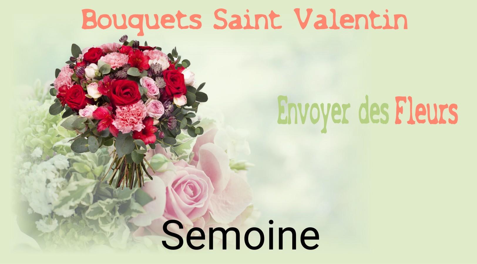 Roses de Saint-Valentin livrées à Semoine